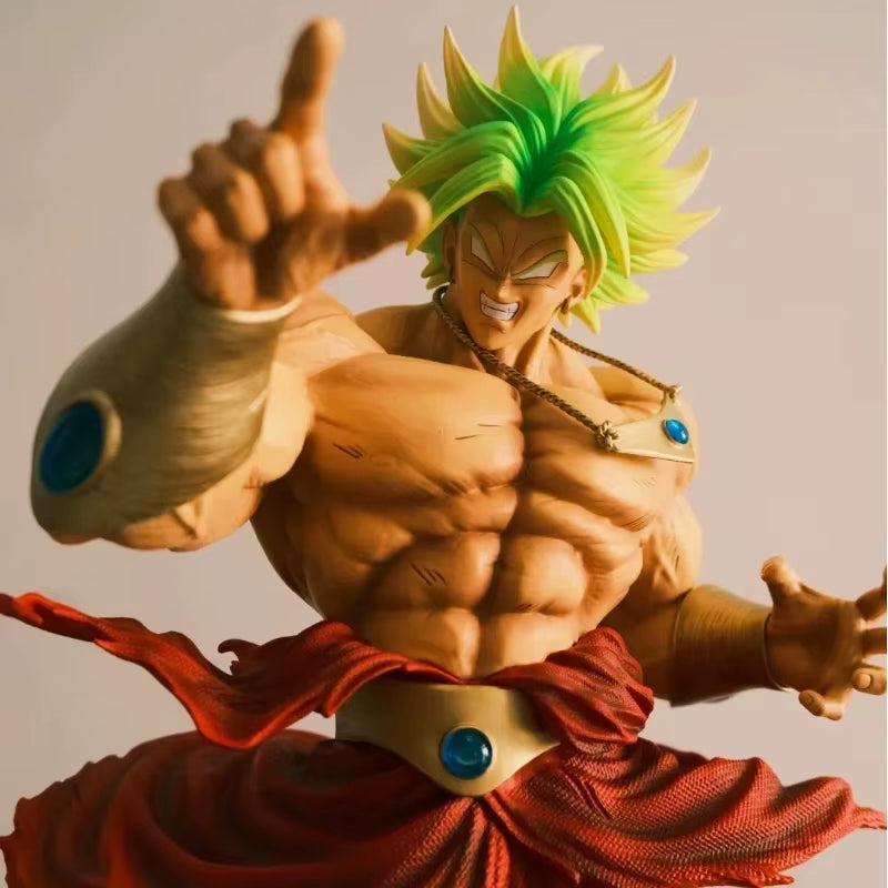 Dragon Ball JT 50Cm Super Saiyan Broly Action Figures GK Assembly Model Kit Large Sculpture Desktop Ornament Anime Toy Boy Gift