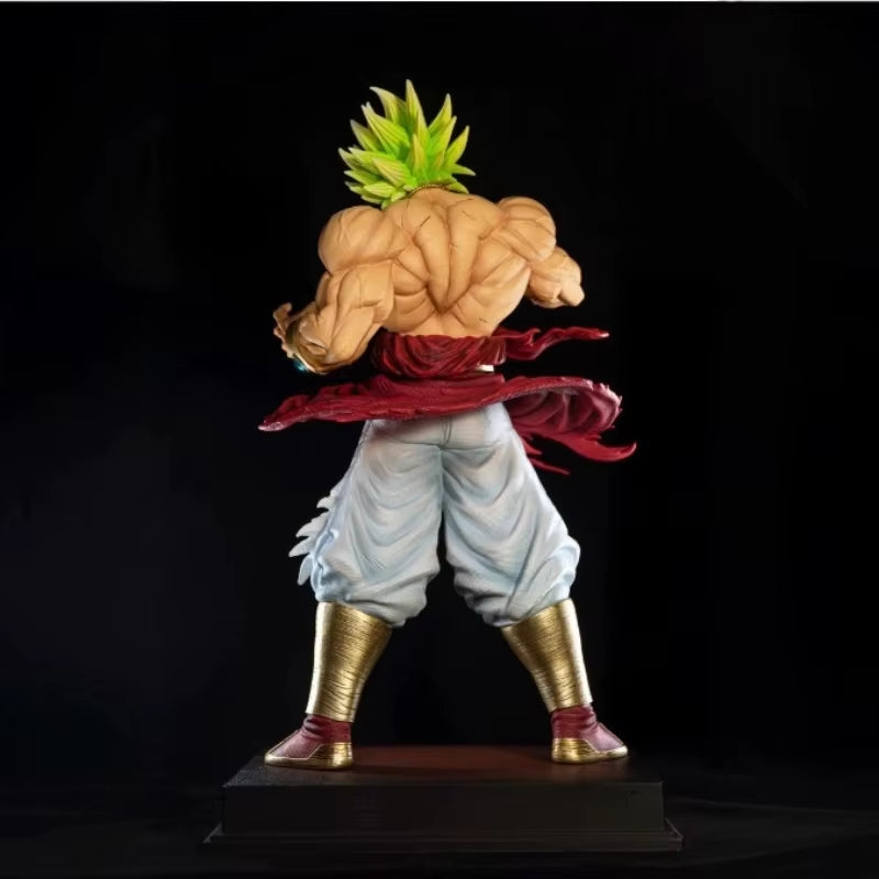 Dragon Ball JT 50Cm Super Saiyan Broly Action Figures GK Assembly Model Kit Large Sculpture Desktop Ornament Anime Toy Boy Gift